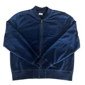 FINAL PRICE AG Adriano Goldschmied Kids Denim Zip Bomber Jacket Boys XL